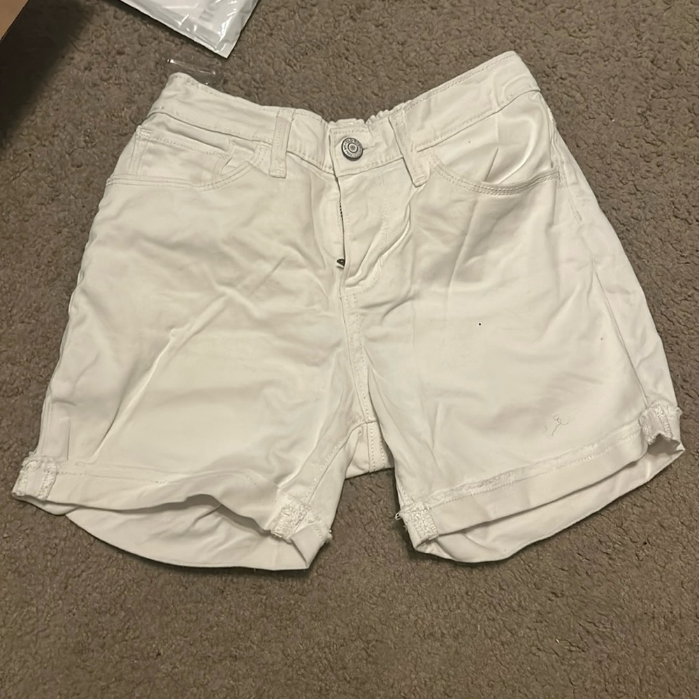 White shorts